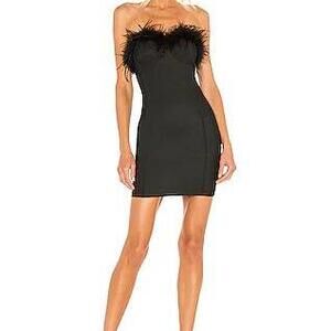 Ramona Bustier Dress in Black